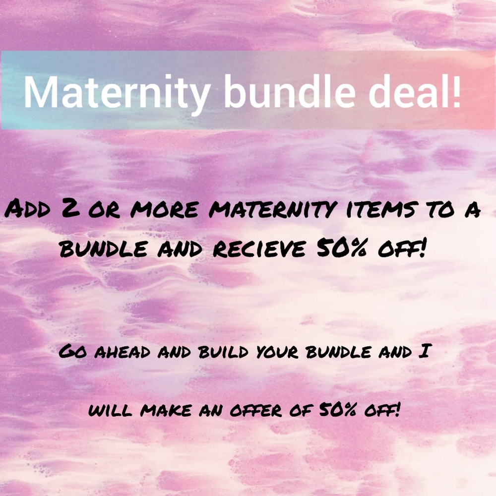 Maternity Item Sale!